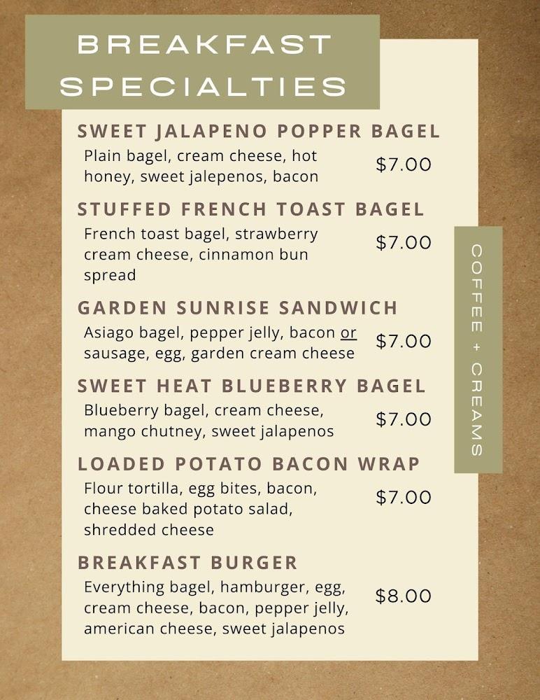 Coffee + Creams Menu image 4